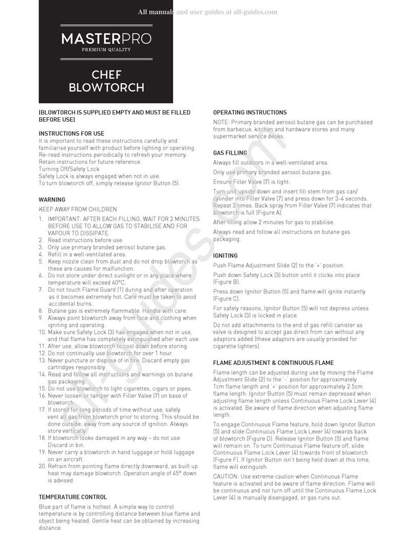 Masterpro CHEF quick start guide
