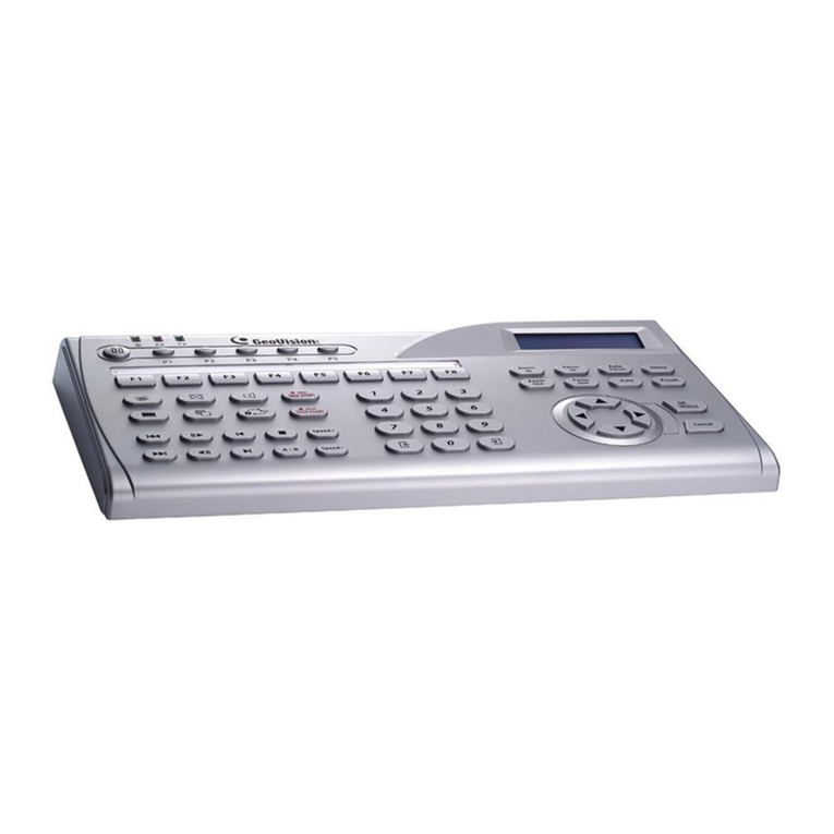 GeoVision GV-Keyboard V3 quick start guide