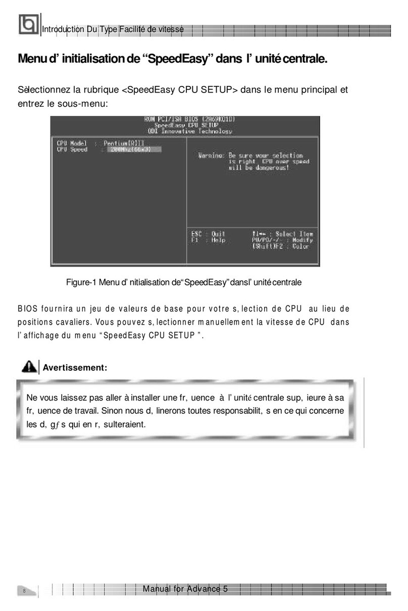 QDI Advance 5 manual