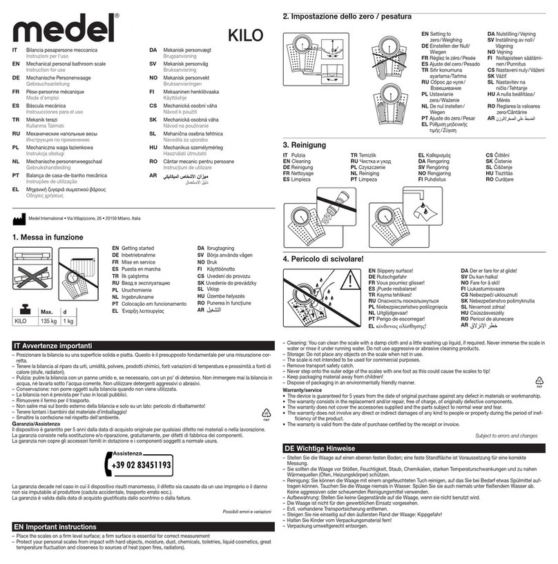 Medel KILO Instructions for use