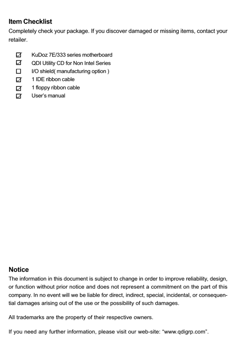 Quantum Design KuDoz 7E/333 manual