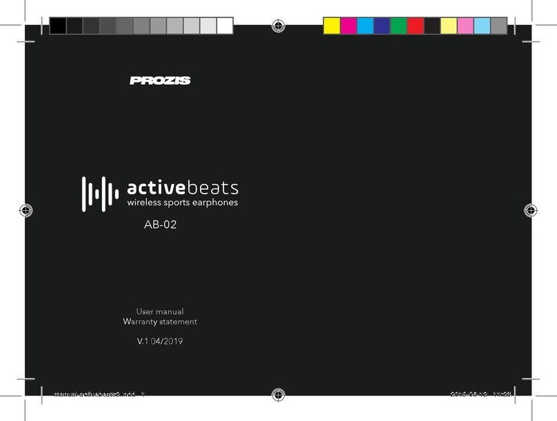 PROZIS Active Beats AB-02 user manual
