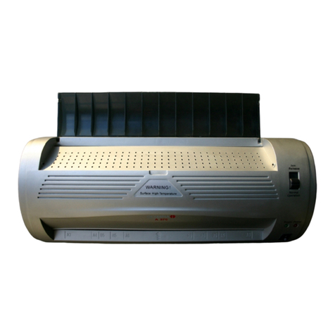 Olympia A 370 User manual