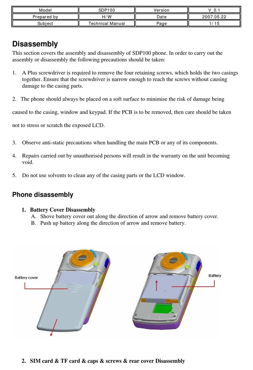 FLY SDP100 Technical manual