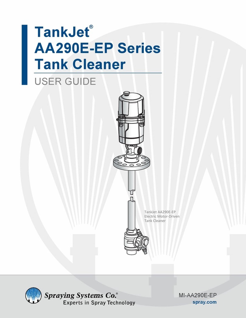 Spraying Systems TankJet AA290E-EP Series User manual
