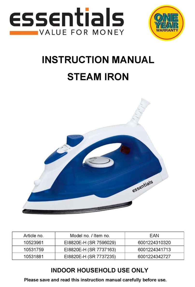 Essentials EI8820E-H User manual