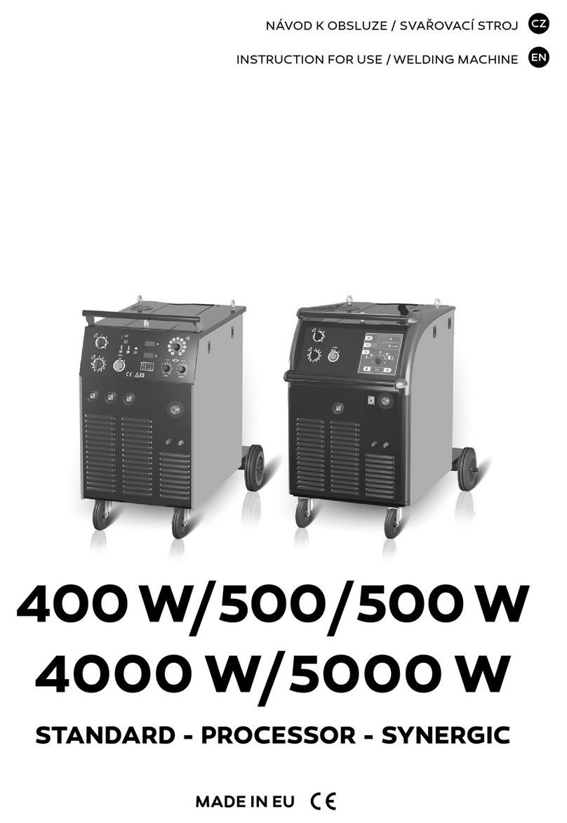 Synergic PowerMig Generator 400W User manual
