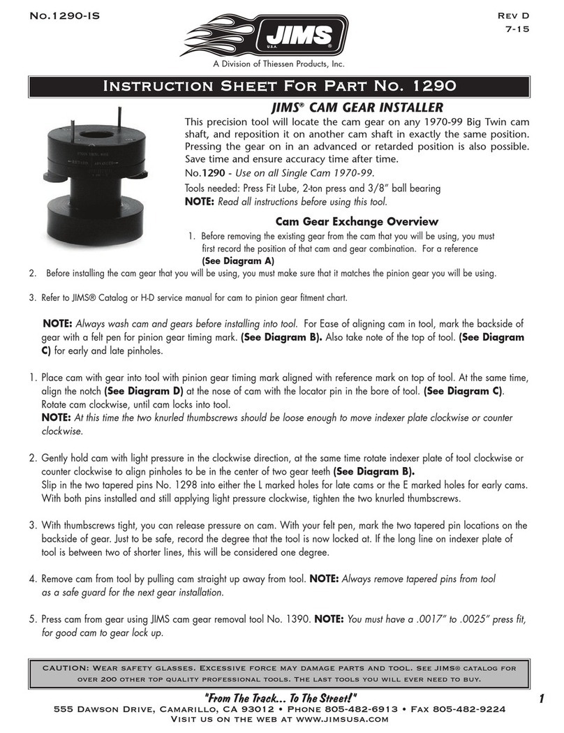 JIMS 1290 User manual