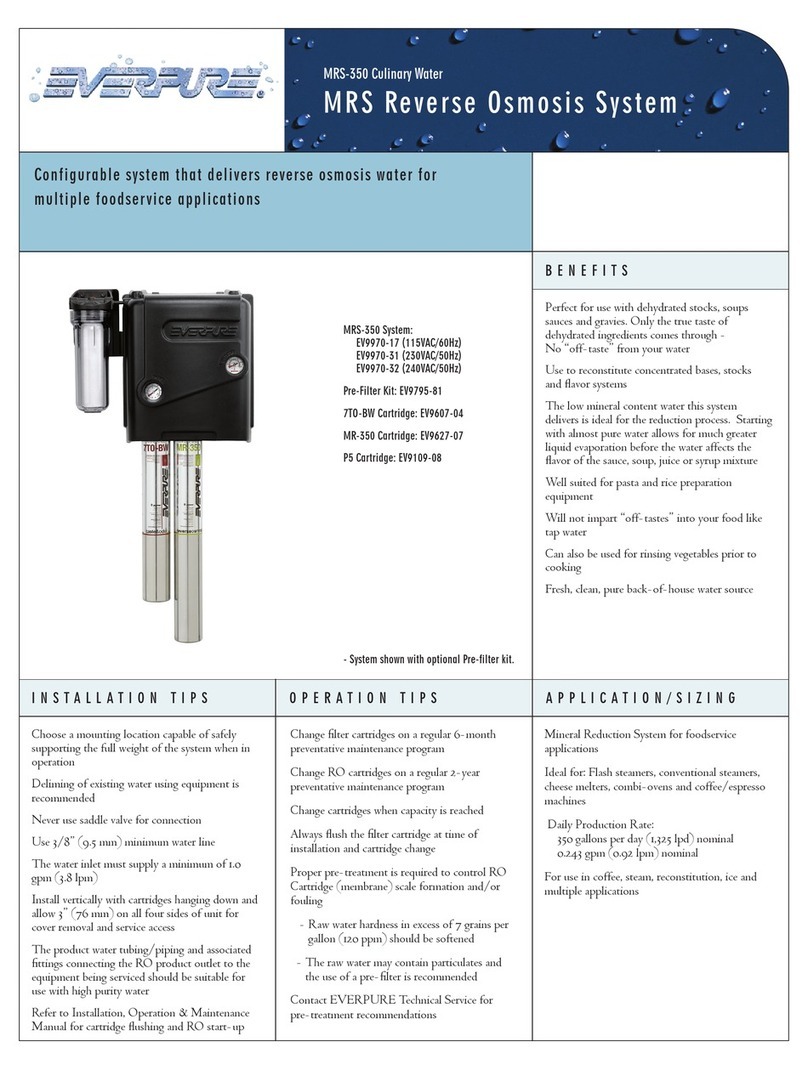 Everpure MRS-350 User manual