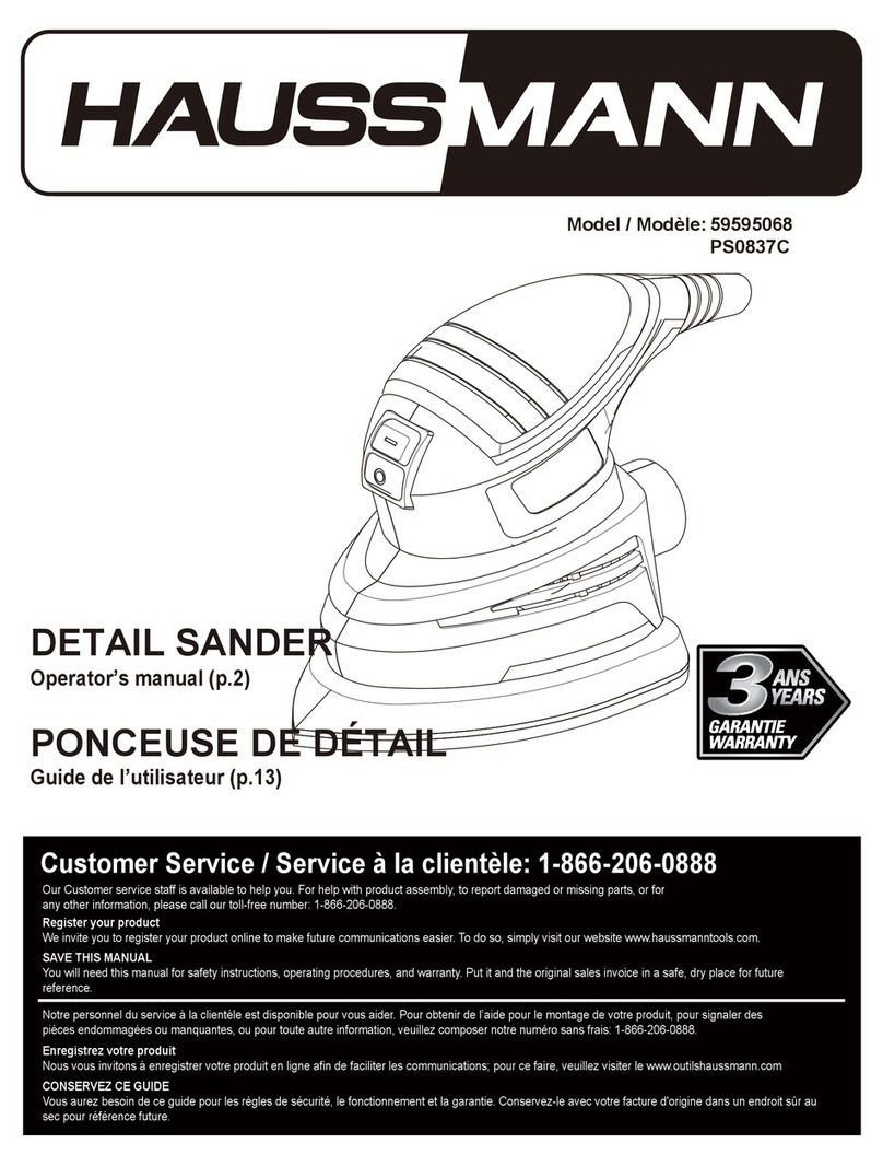 Haussmann PS0837C User manual Haussmann PS0837C User manual