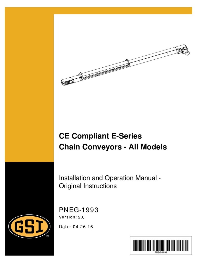 GSI Group E Series User manual