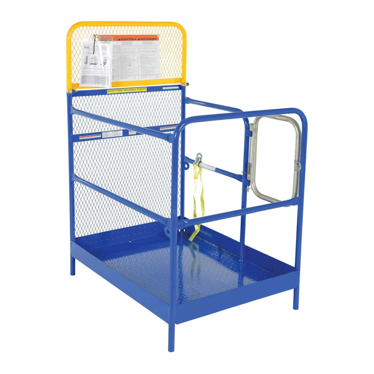 Vestil WP Series Specification sheet