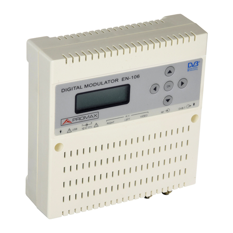 Promax EN-106 quick start guide