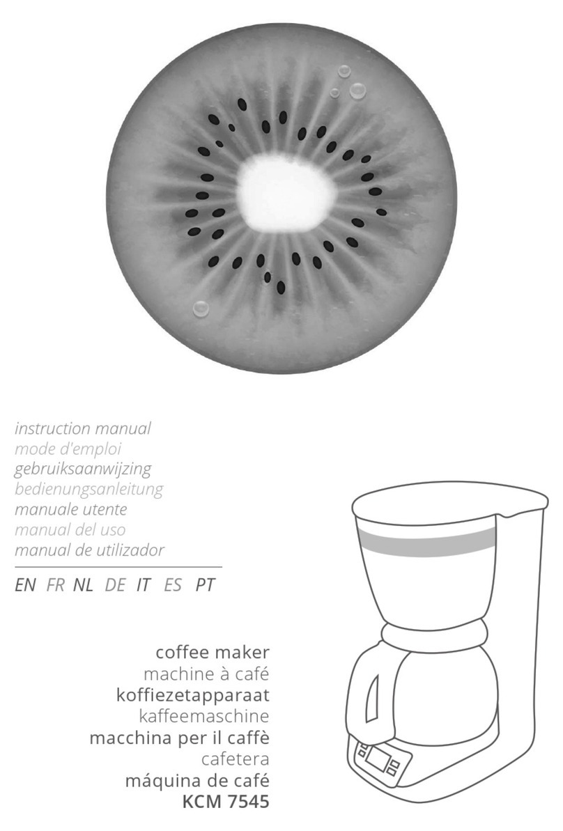 Kiwi KCM 7545 instruction manual