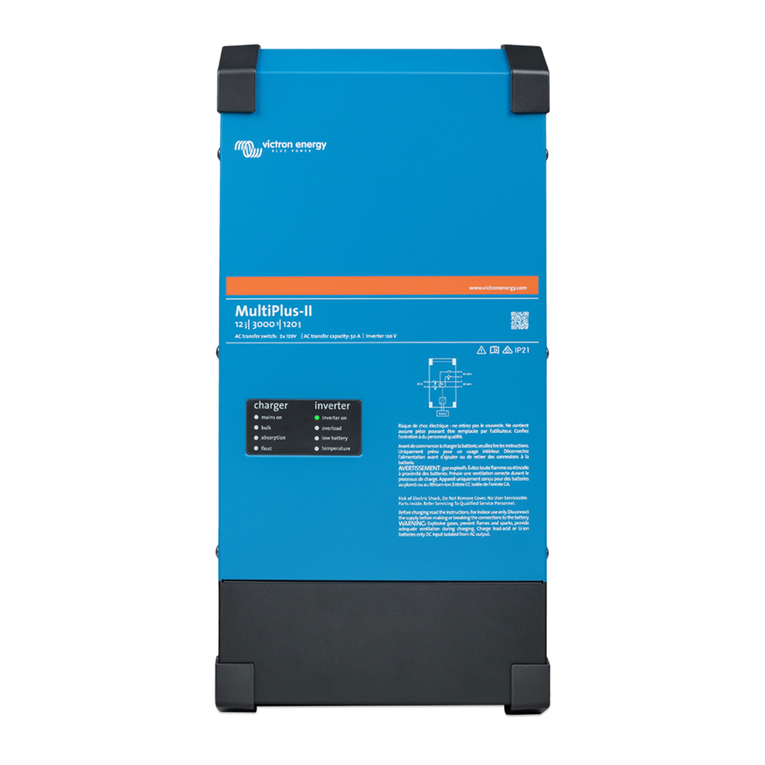 Victron energy MultiPlus-II 12|3000|120-50 manual
