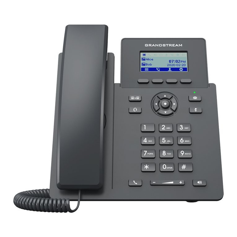 Grandstream Networks GRP2601 Quick installation guide