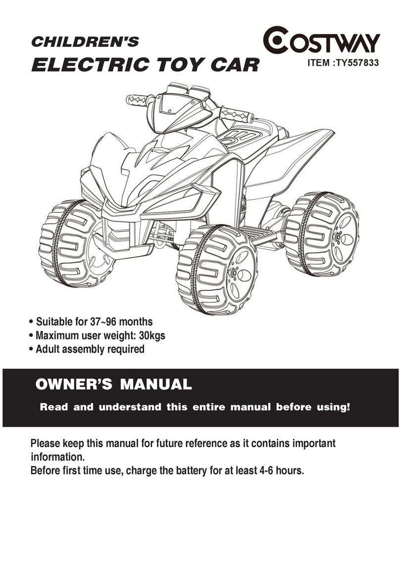 Costway TY557833 owner's manual