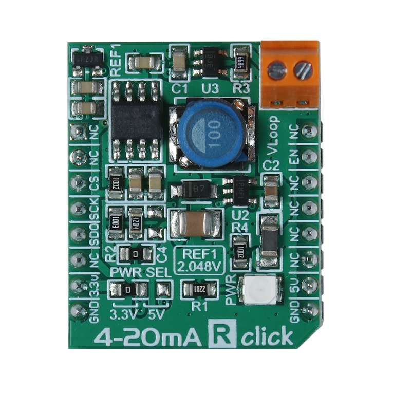 mikroElektronika 4-20mA R click User manual mikroElektronika 4-20mA R click User manual