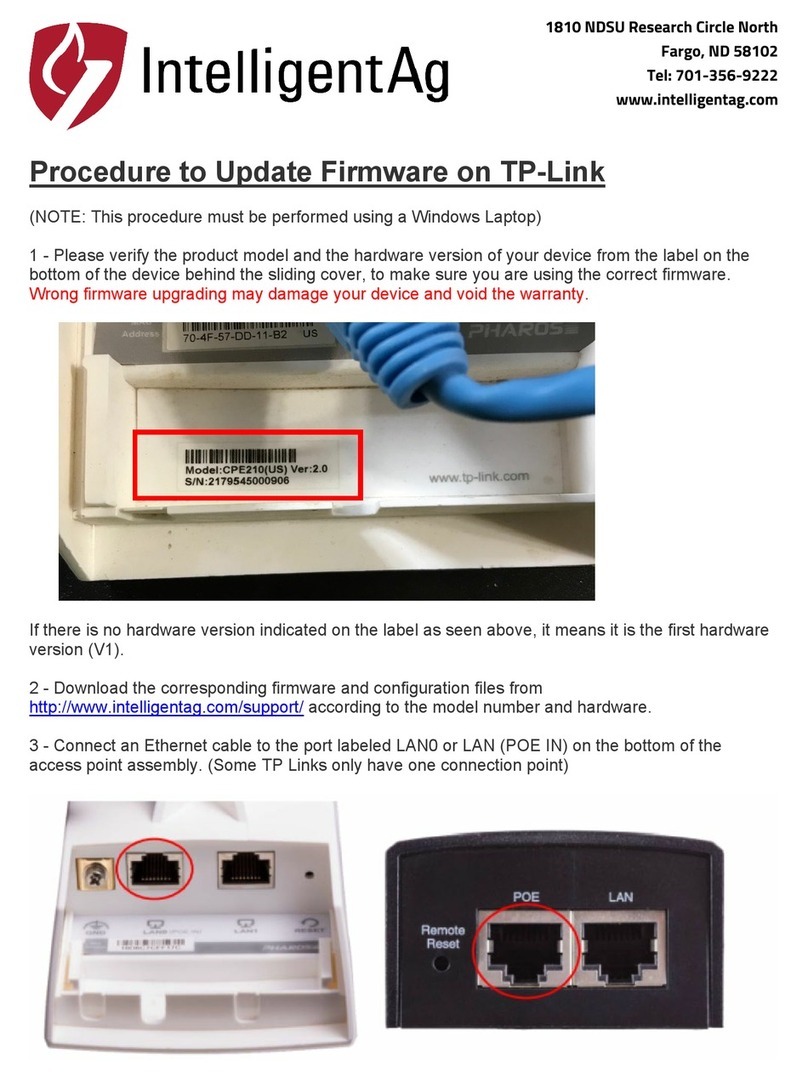 IntelligentAg TP-link instruction manual