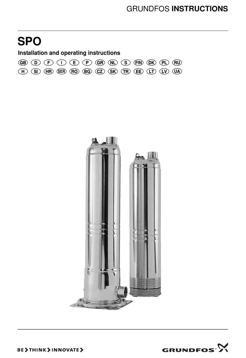 Grundfos SPO User manual