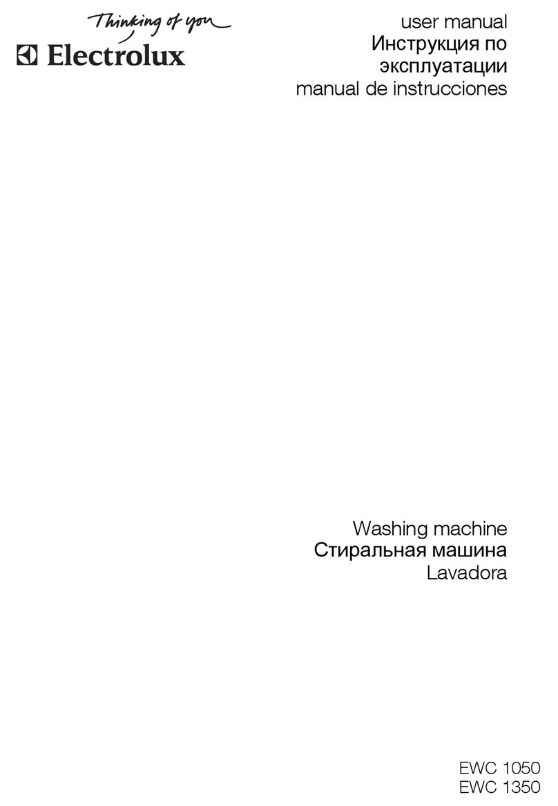 Electrolux EWC 1050 User manual