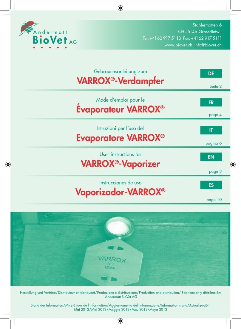 BioVet VARROX User instructions