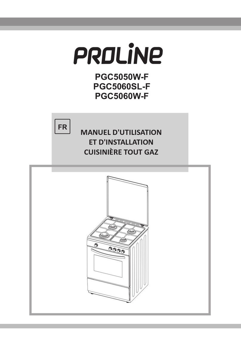 Proline PGC5050W-F User manual