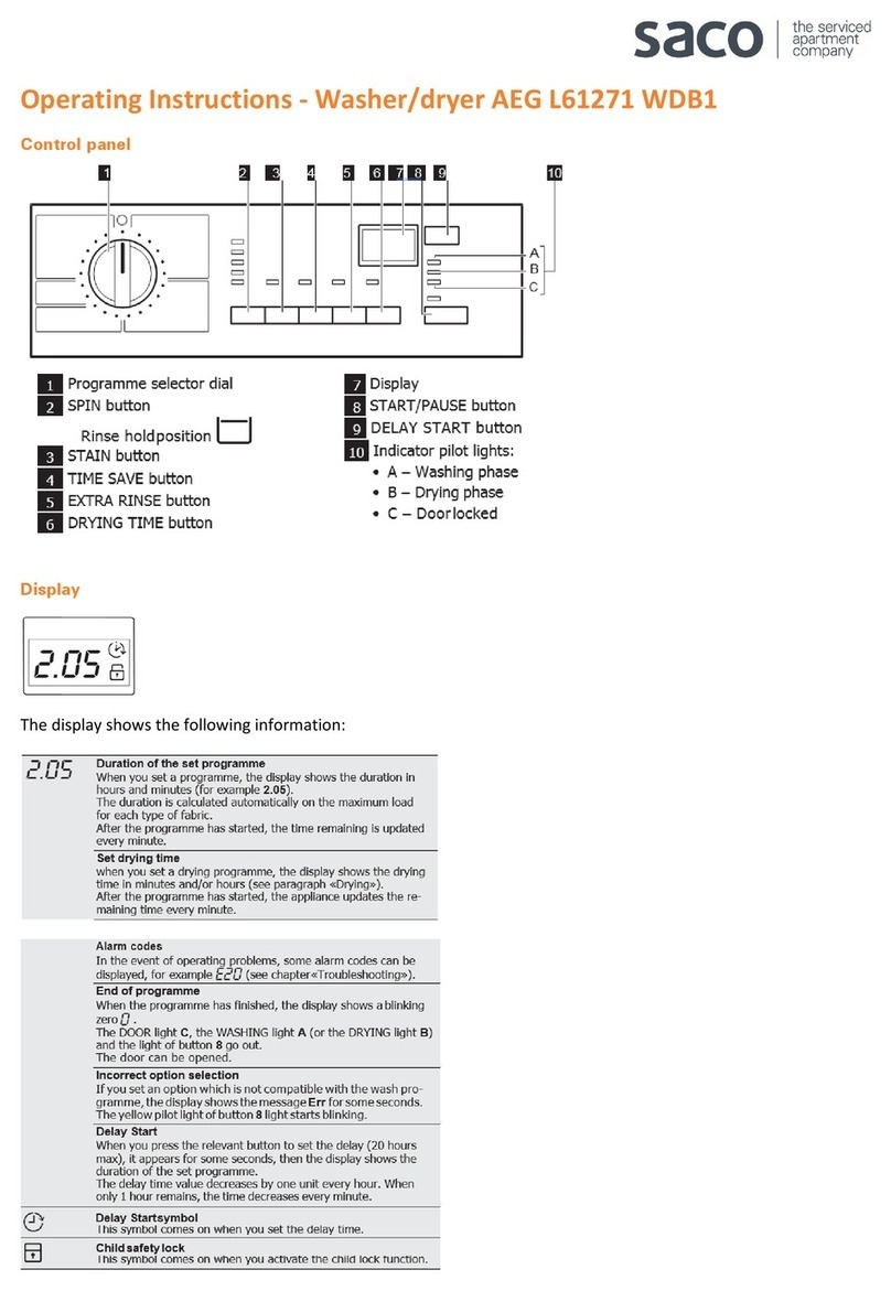 AEG L61271 WDB1 User manual AEG L61271 WDB1 User manual