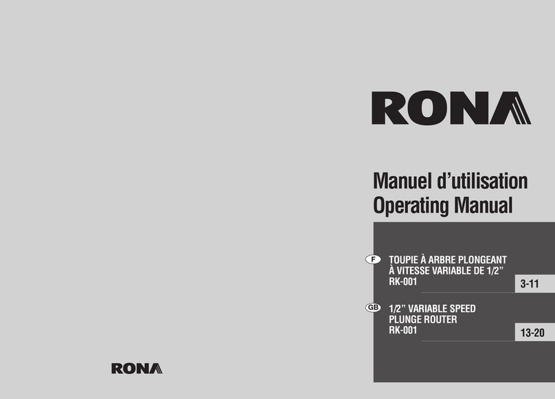 Rona RK-001 User manual