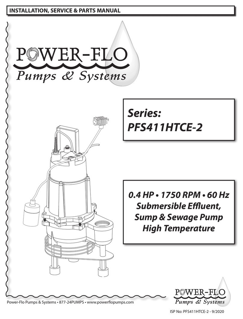 Power-flo PFS411HTCE-2 Series Guide