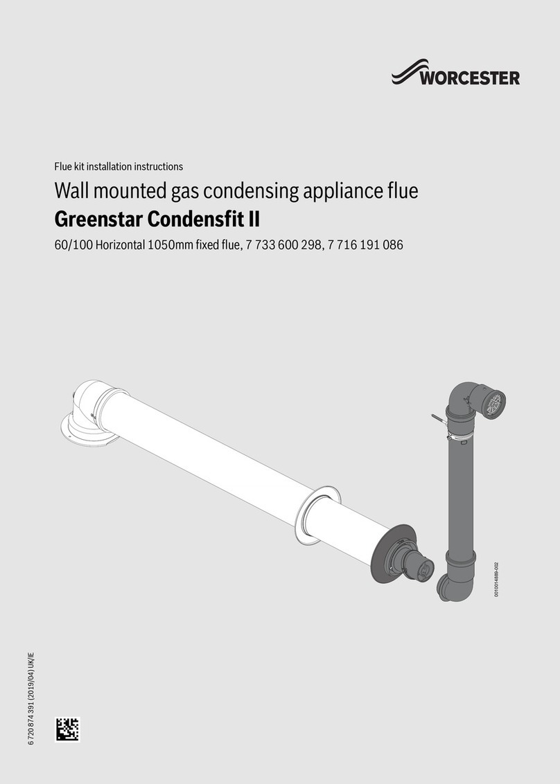 Worcester Greenstar Condensfit II installation instructions Worcester Greenstar Condensfit II installation instructions