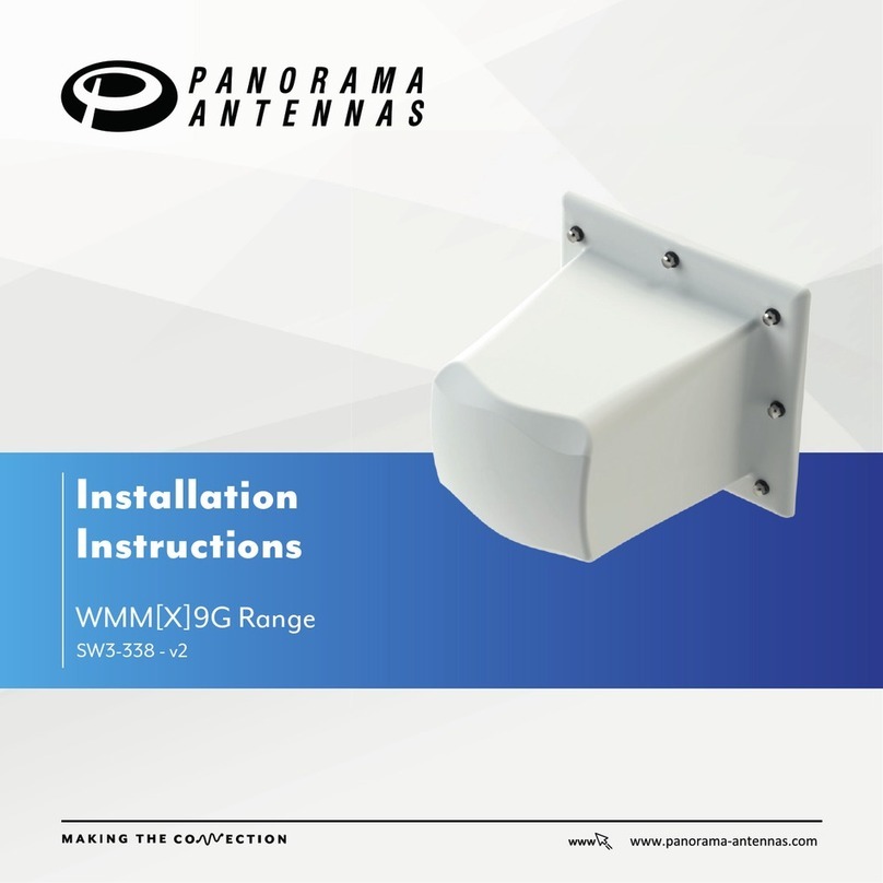 Panorama Antennas WMM9G Series User manual