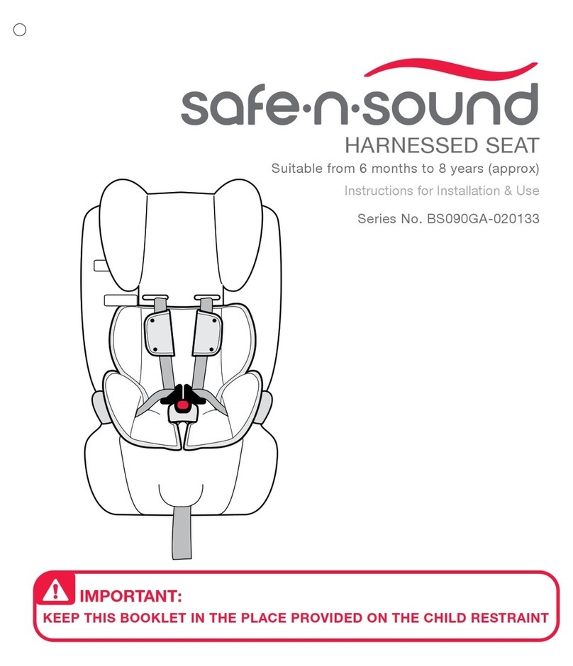 Safe-n-Sound BS090GA-020133 Series Manual Instructions for Installation & Use