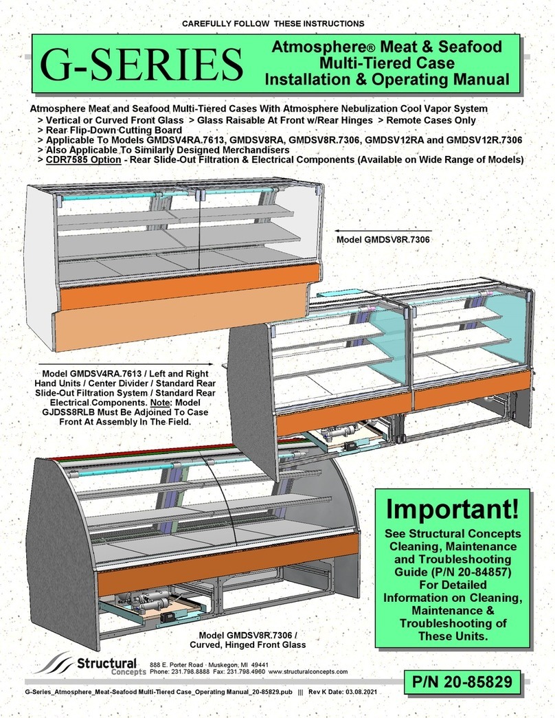 Structural Concepts G Series Installation instructions