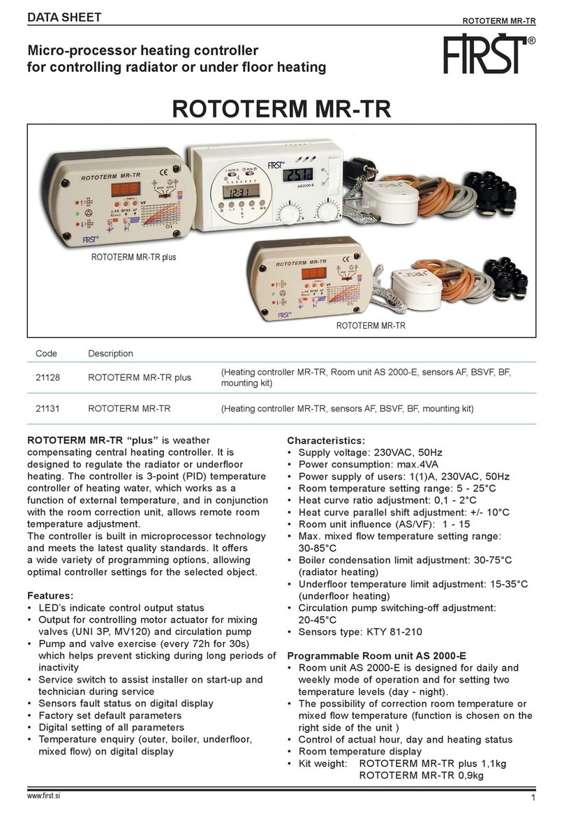 First ROTOTERM MR-TR plus manual