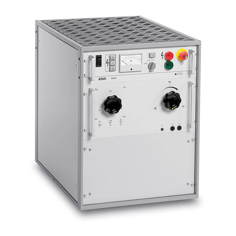 Baur SSG 1100 user manual