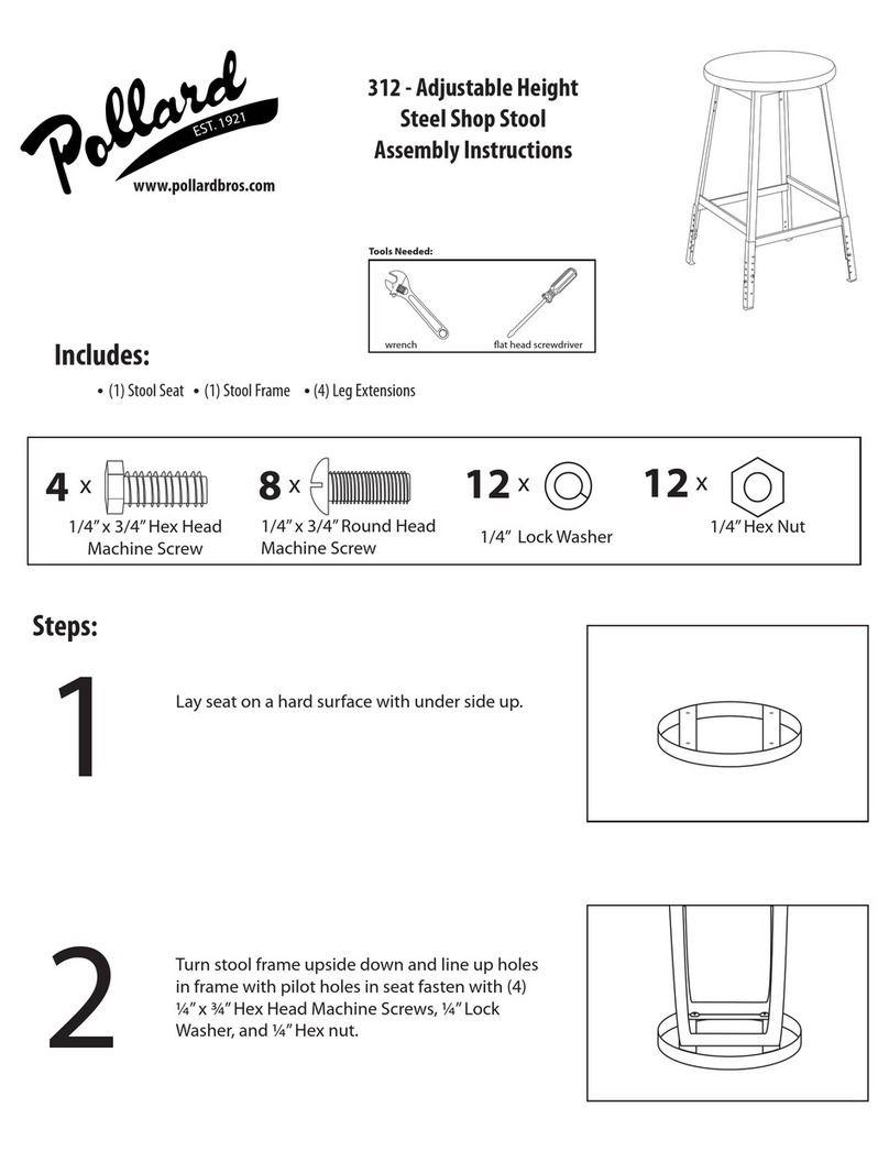 Pollard 312 User manual