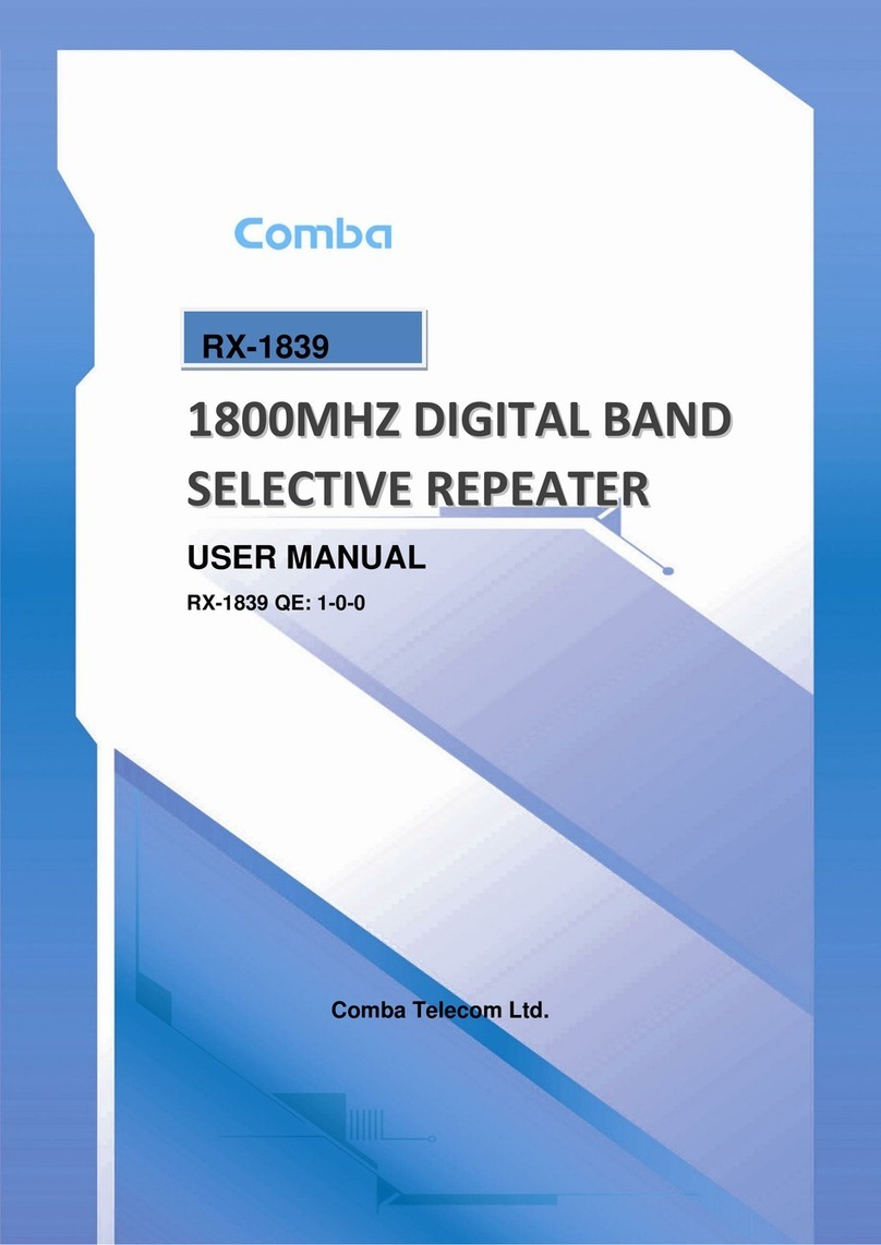 Comba Telecom RX-1839 user manual