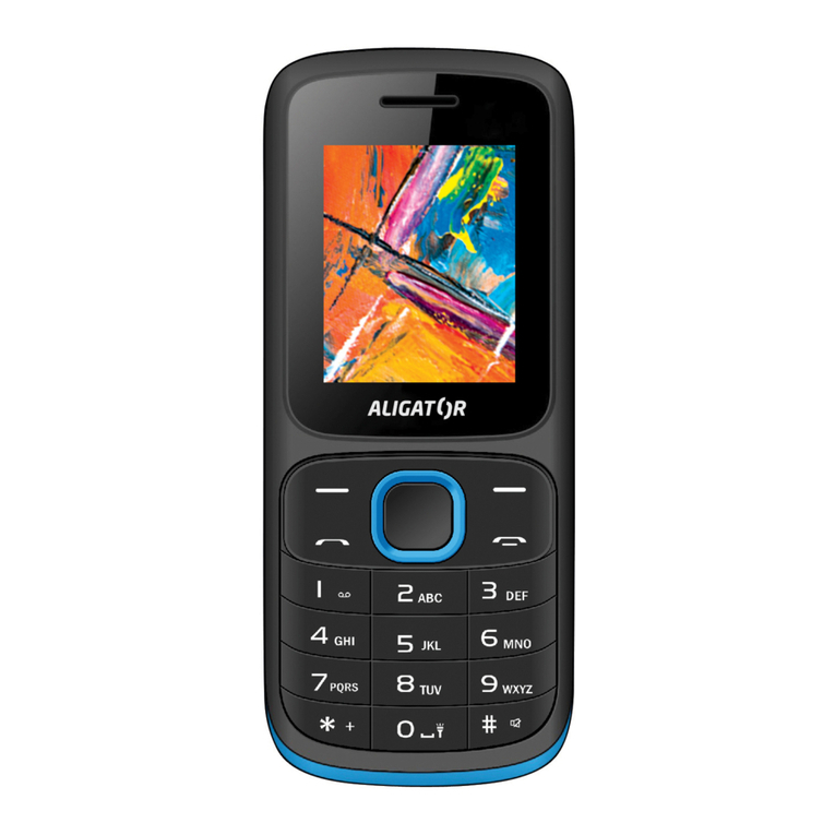 ALIGATOR D210 Dual SIM User manual
