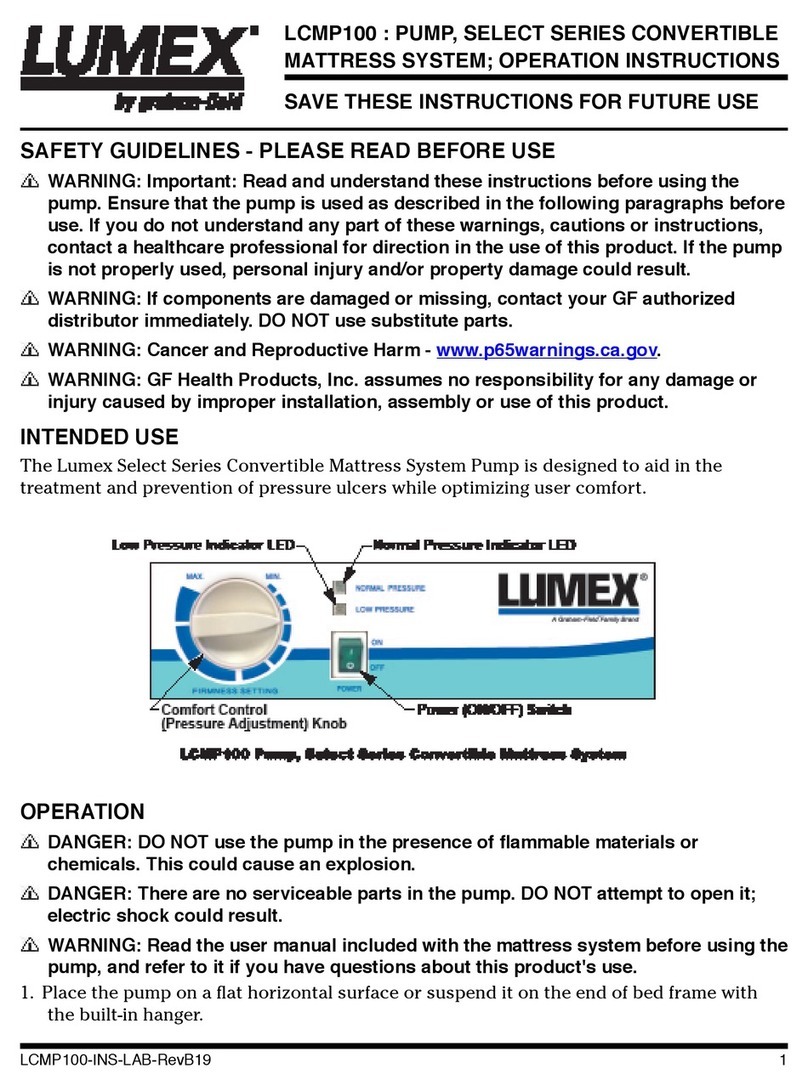 Graham Field Lumex LCMP100 User manual