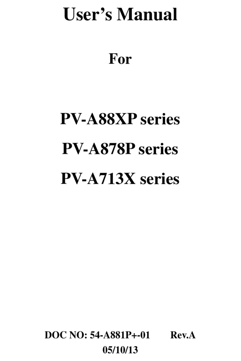Shuttle PV-A88XP Series user manual