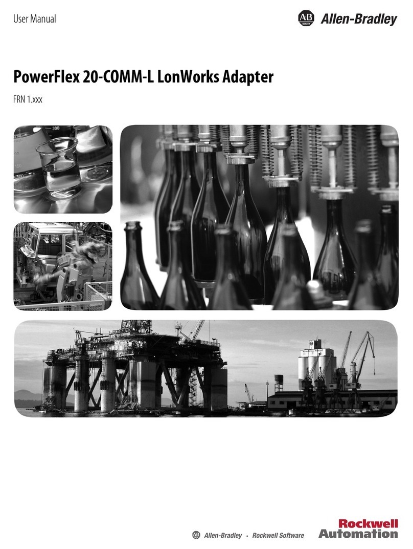 Rockwell Automation Allen-Bradley PowerFlex 20-COMM-L user manual