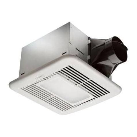 HAMPTON BAY VFB25ACLED1-5 Use and care guide
