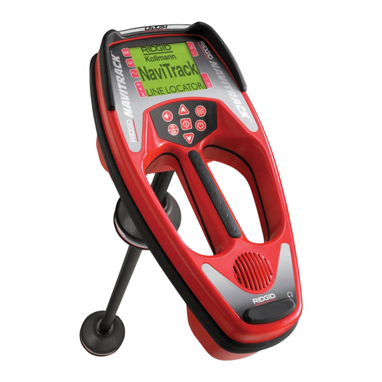 RIDGID NAVITRACK quick start guide
