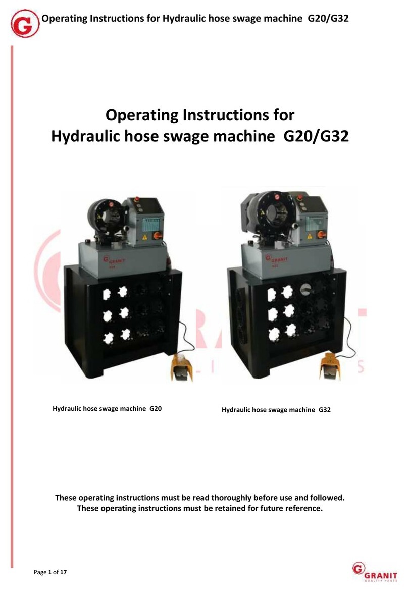 Granit G20 operating instructions