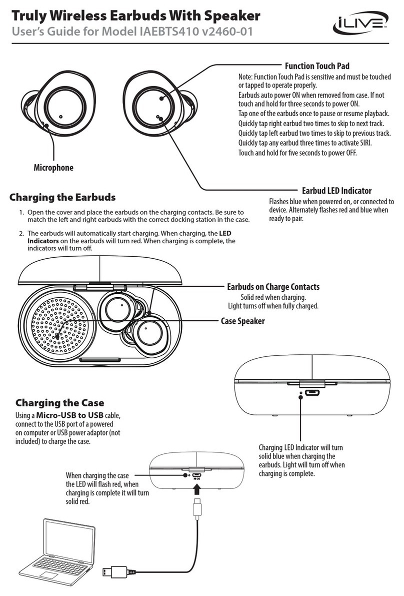 iLive IAEBTS410 User manual