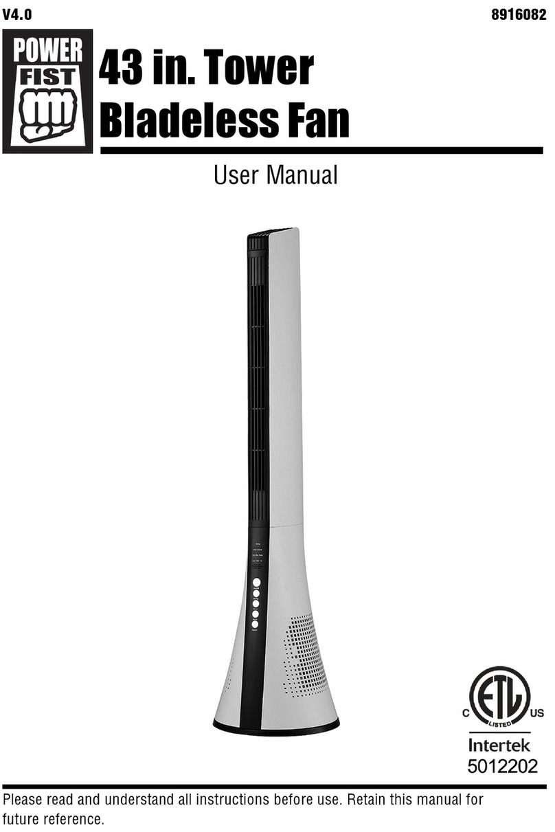 Power Fist 8916082 User manual