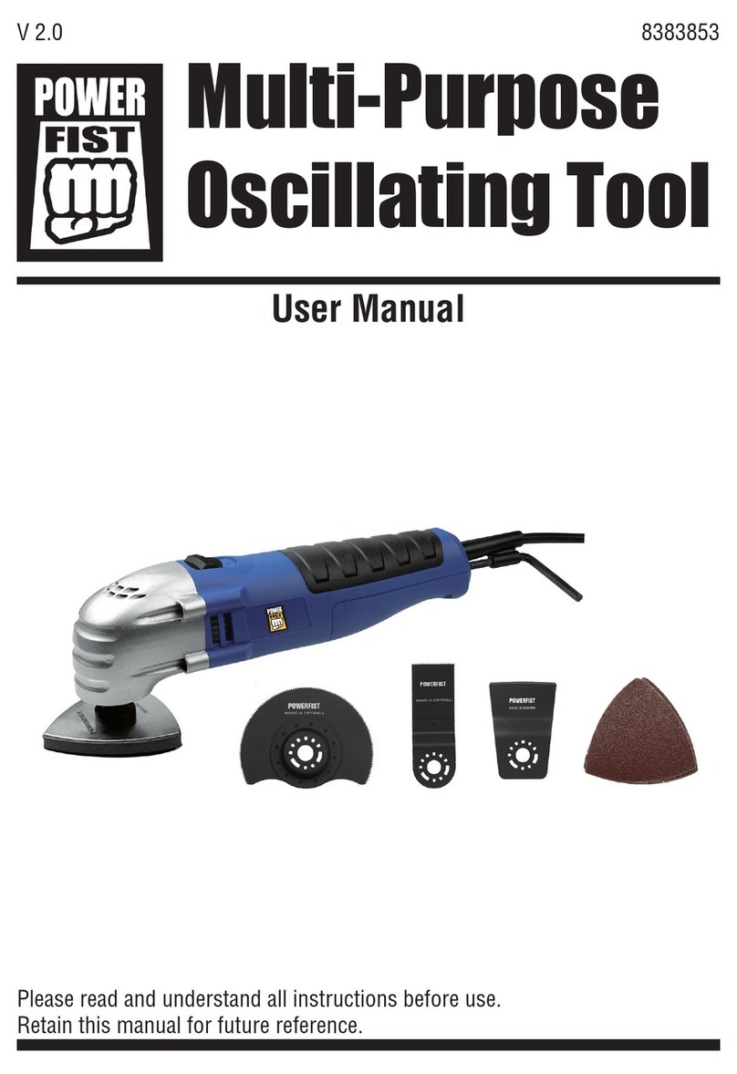 Power Fist 8383853 user manual