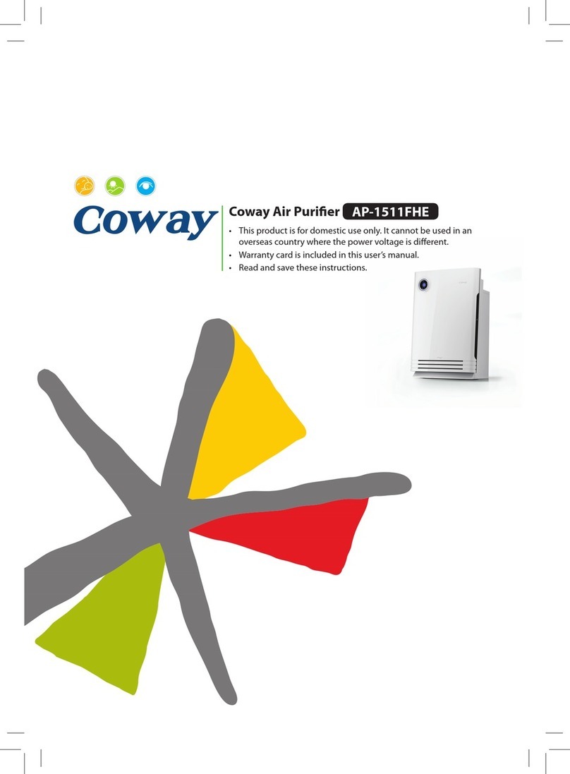Coway AP-1511FHE user manual
