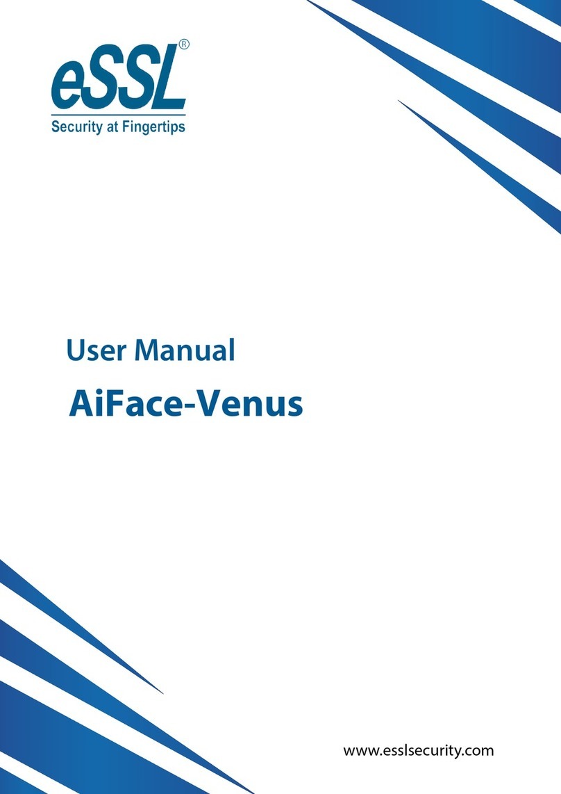eSSL AiFace-Venus user manual